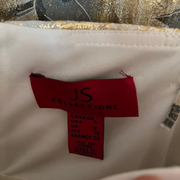 NWT JS Collections Tiered Dress Sz 4 - Picture 6 of 11